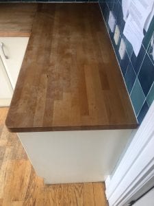wood kitchen counter top
