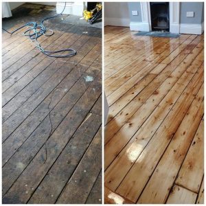 Restoring A Very Old Dirty Pine Floor